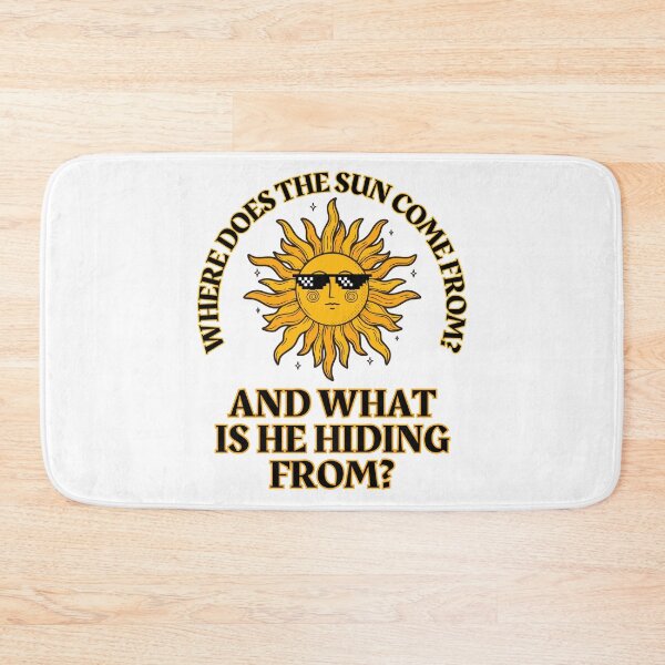 Item preview, Retro Sun Meme: Where Does The Sun Come From? designed and sold by tuschollos.