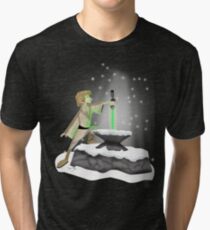 Camiseta de tejido mixto El sable en la piedra