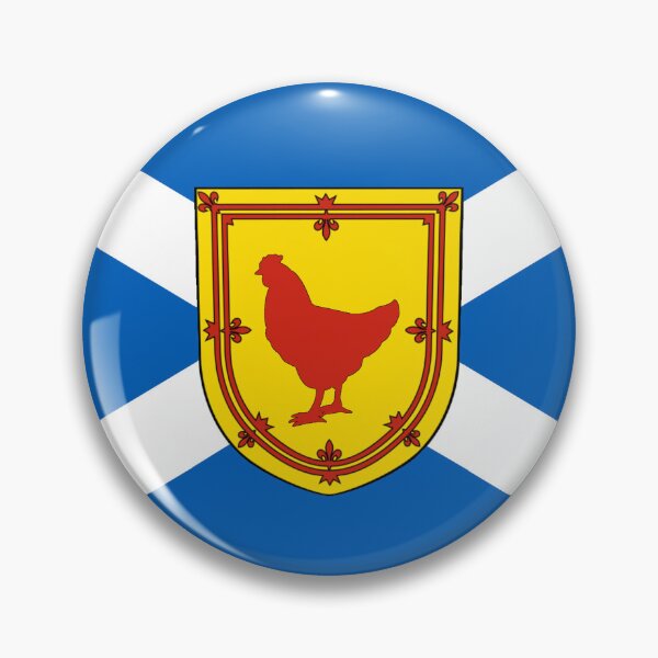 Item preview, Scottish Saltire Flag with Chicken Shield (bratach na h-Alba le sgiath cearc) designed and sold by JonathanR1994.
