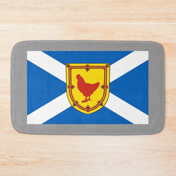 Item preview, Scottish Saltire Flag with Chicken Shield (bratach na h-Alba le sgiath cearc) designed and sold by JonathanR1994.