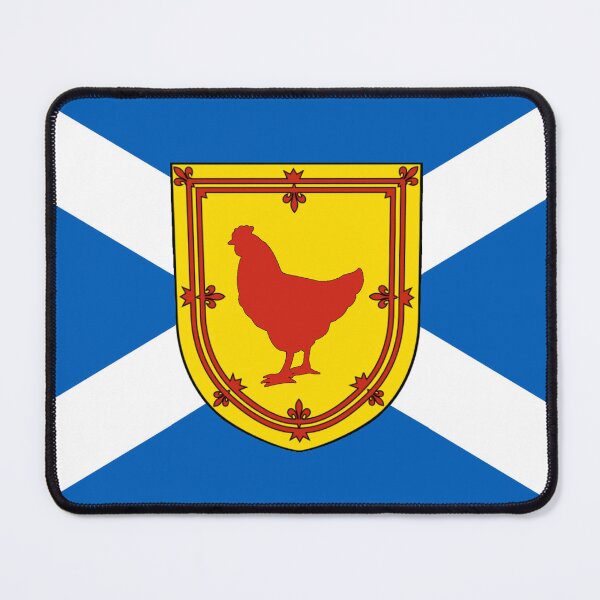 Item preview, Scottish Saltire Flag with Chicken Shield (bratach na h-Alba le sgiath cearc) designed and sold by JonathanR1994.