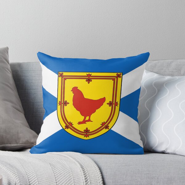 Item preview, Scottish Saltire Flag with Chicken Shield (bratach na h-Alba le sgiath cearc) designed and sold by JonathanR1994.