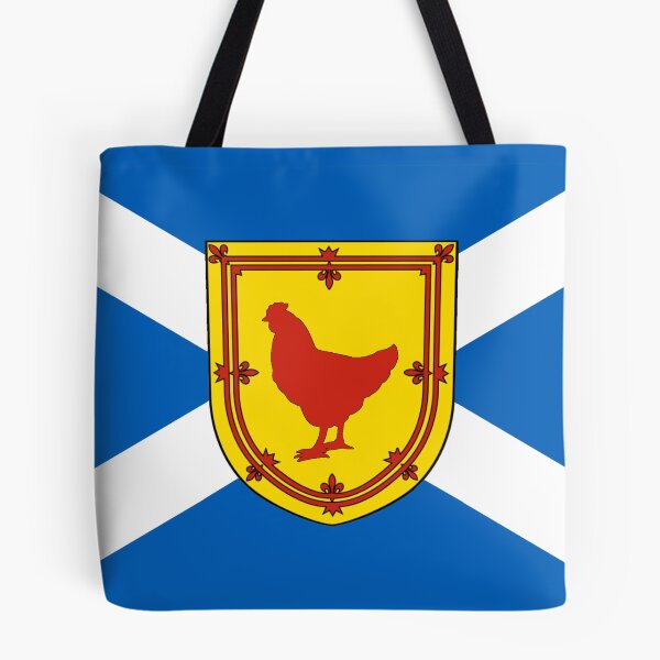 Item preview, Scottish Saltire Flag with Chicken Shield (bratach na h-Alba le sgiath cearc) designed and sold by JonathanR1994.