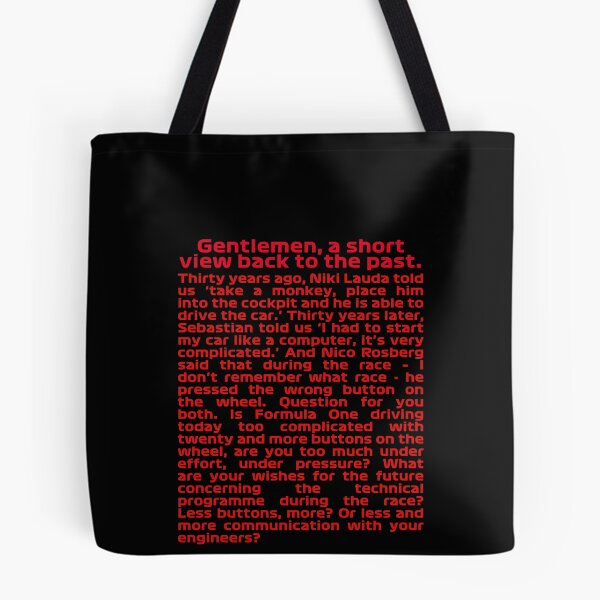 Item preview, A short view back to the past| Longest question in F1 Press conference  designed and sold by Pink Polar F1.