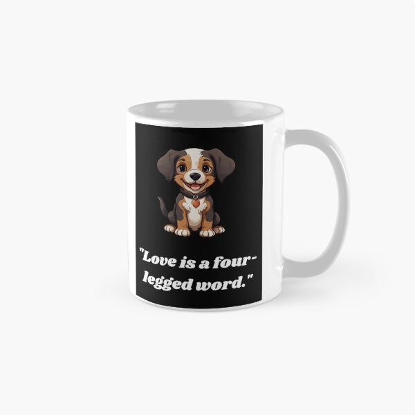 Item preview, Dog love is a four legged word  designed and sold by Pain02.