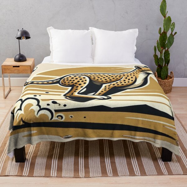 Item preview, Speed and Grace: Running Cheetah Illustration designed and sold by Design Delinquent.