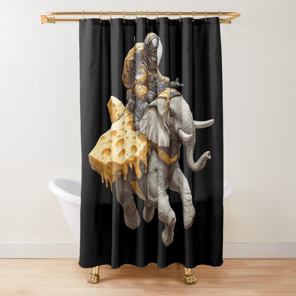 Item preview, Flying Elephant and Astronaut designed and sold by VelvetRoom.