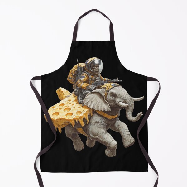 Item preview, Flying Elephant and Astronaut designed and sold by VelvetRoom.