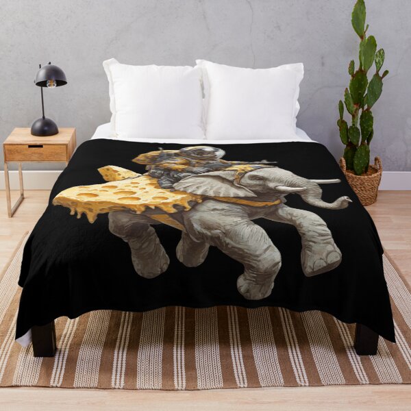 Item preview, Flying Elephant and Astronaut designed and sold by VelvetRoom.
