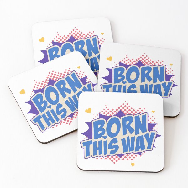 Item preview, Born this way - Inspiring  designed and sold by CapriCreatives.