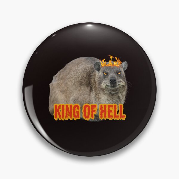 Item preview,  Rock Hyrax as a ruler of hell  designed and sold by mrhyrax.