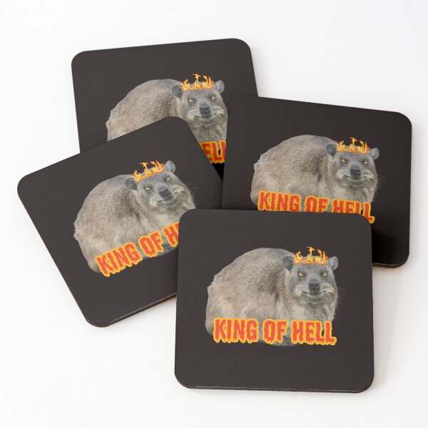 Item preview,  Rock Hyrax as a ruler of hell  designed and sold by mrhyrax.