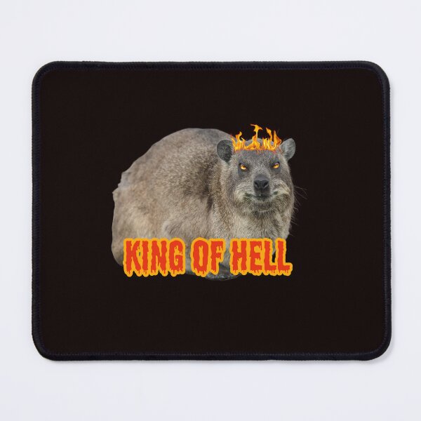 Item preview,  Rock Hyrax as a ruler of hell  designed and sold by mrhyrax.