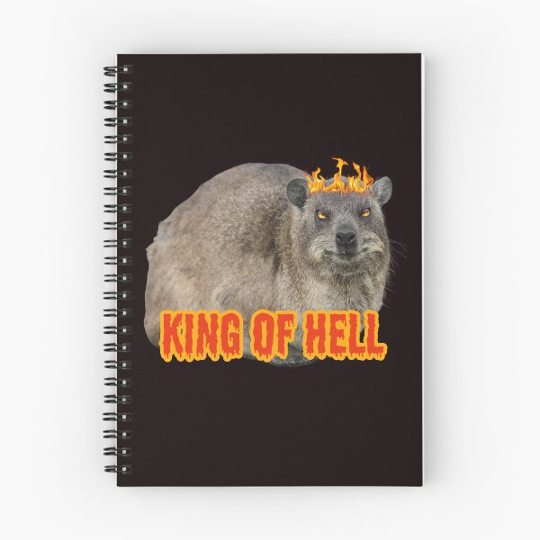 Item preview,  Rock Hyrax as a ruler of hell  designed and sold by mrhyrax.