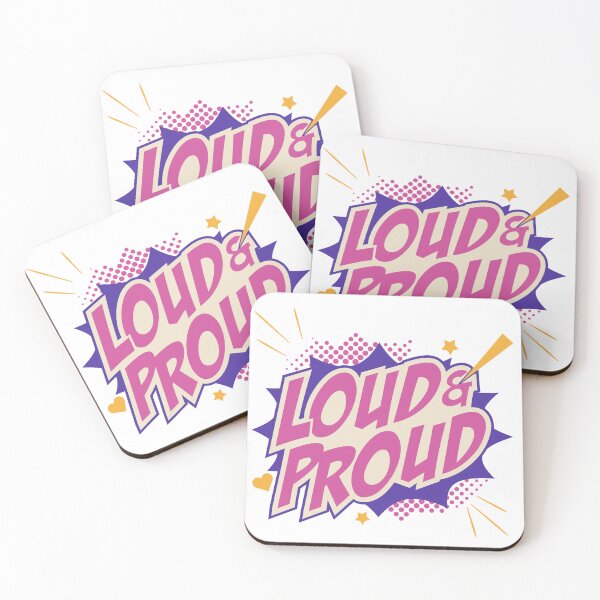 Item preview, Loud & proud - Inspiring  designed and sold by CapriCreatives.