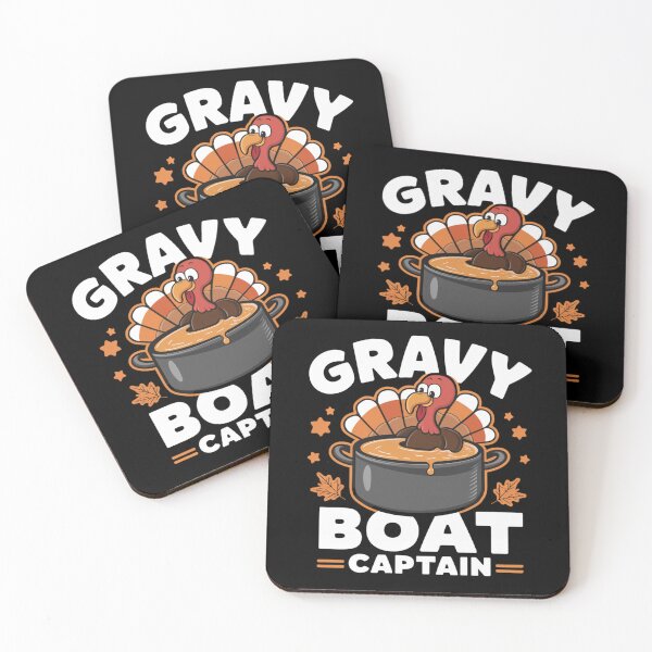 Item preview, Gravy Boat Captain Funny Thanksgiving Turkey Dinner Humor designed and sold by Hananiah Merch.