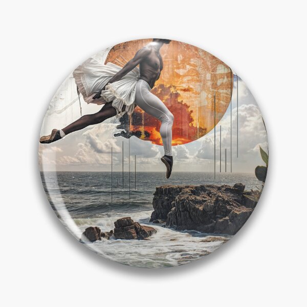 Item preview, Collage Wall Art T-shirt Design: The Dancer  designed and sold by ForeverPrintsOK.
