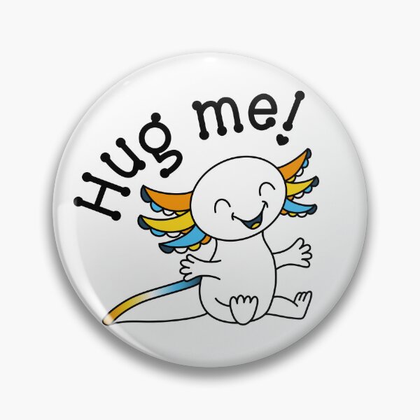 Item preview, Hug me! Cute Axolotl in AroAce Pride colors designed and sold by JoyfulJen.