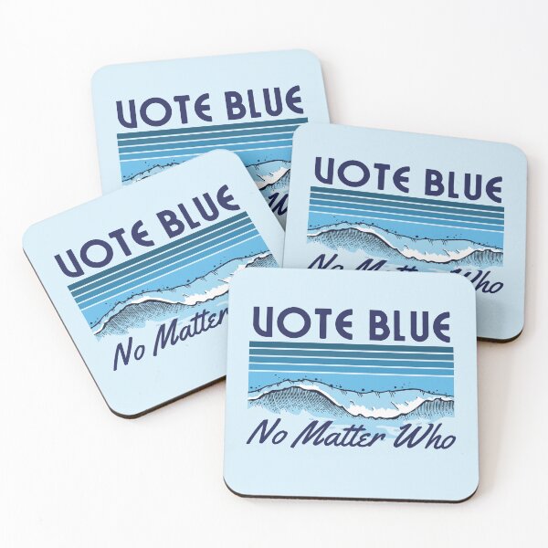 Item preview, Vote Blue No Matter Who designed and sold by Caring Hearts.