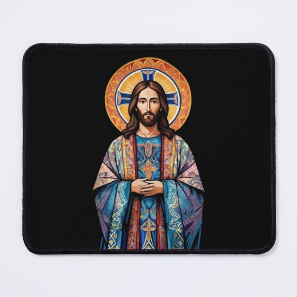 Item preview, Jesus in a batik robe 4 designed and sold by Warih.