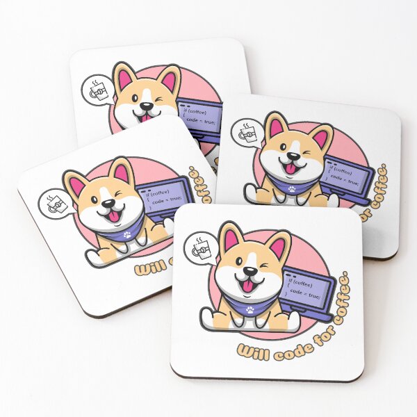 Item preview, Will code for coffee designed and sold by Circle-Cats.