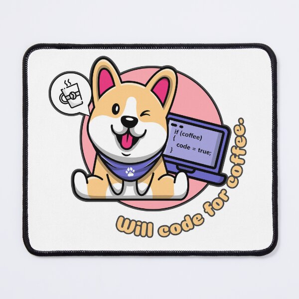 Item preview, Will code for coffee designed and sold by Circle-Cats.