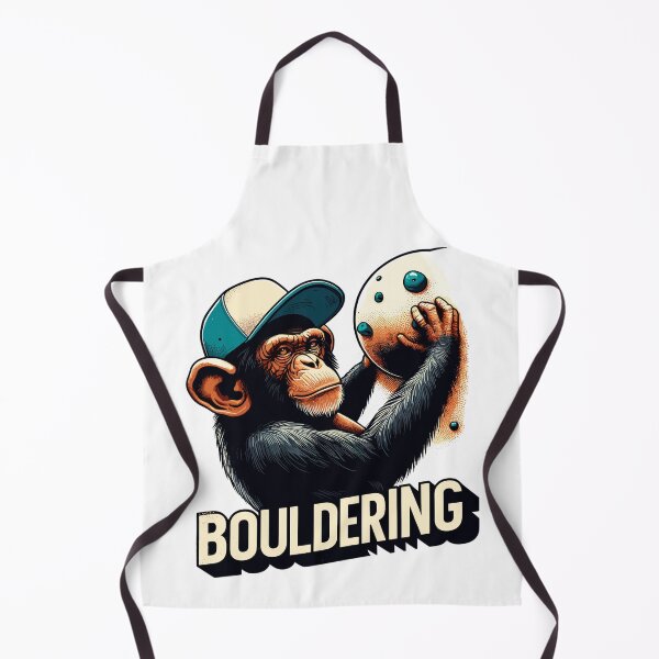 Item preview, Bouldering Chimp Climbing Gift designed and sold by Pineapple-Tree.