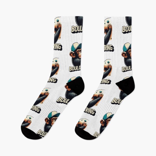 Item preview, Bouldering Chimp Climbing Gift designed and sold by Pineapple-Tree.