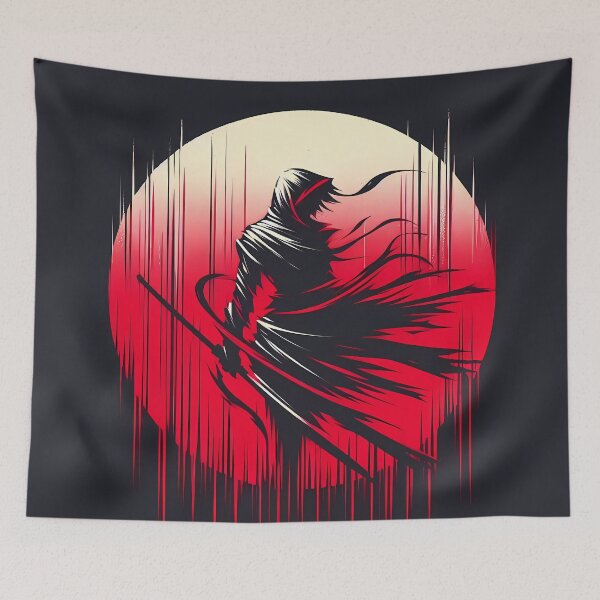 Item preview, Mysterious Figure, Ai Generated Art     designed and sold by ACC .