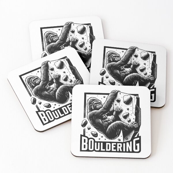 Item preview, Bouldering Gorilla Silverback Gift designed and sold by Pineapple-Tree.