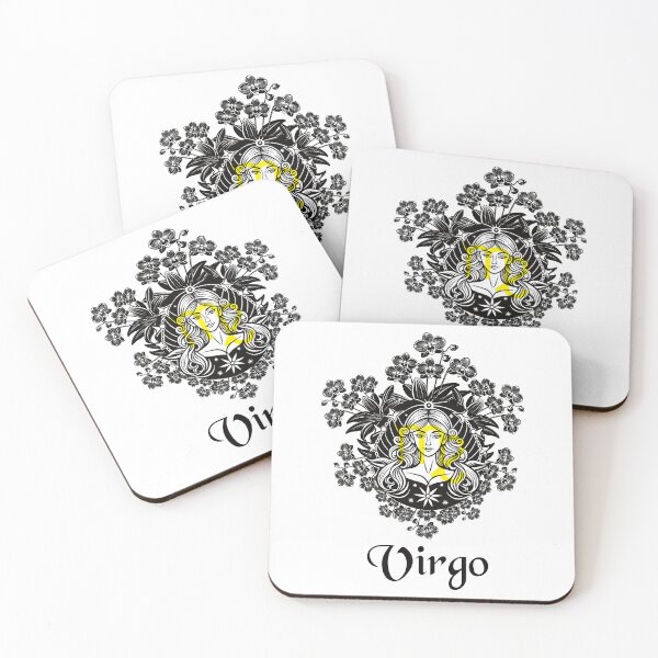 Item preview, Virgo and Moth Orchid: Celestial Botanical Art designed and sold by ShiroiYozora.