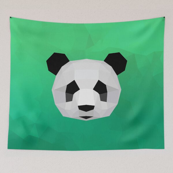 Aperçu de l'œuvre Un panda lowpoly créée et vendue par nestorajg.