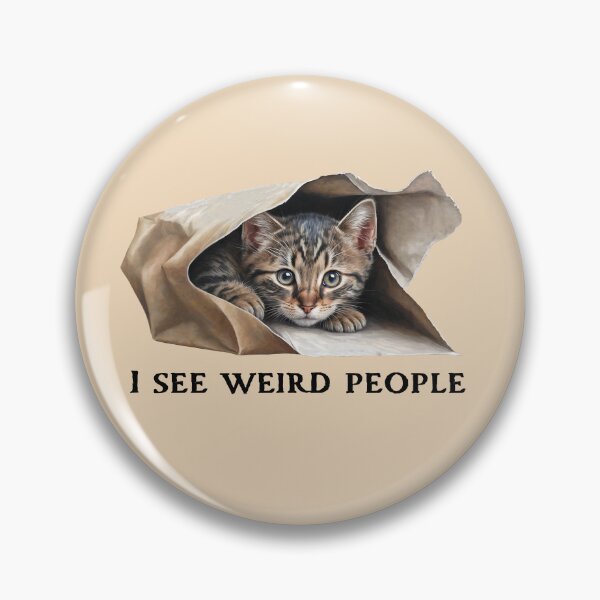 Artikelvorschau, Cute Cat and Weird People Quote entworfen und verkauft von LuciaS.