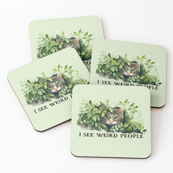 Artikelvorschau, Cute Cat and Weird People Quote entworfen und verkauft von LuciaS.