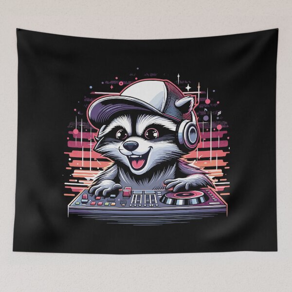 Item preview, Watch Bear DJ DJane Play Music Gift designed and sold by Pineapple-Tree.