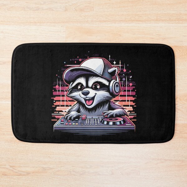 Item preview, Watch Bear DJ DJane Play Music Gift designed and sold by Pineapple-Tree.
