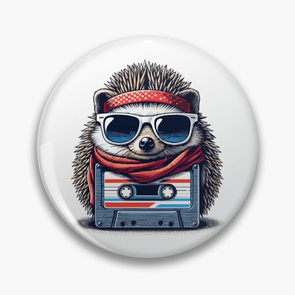 Item preview, Hedgehog Compact Cassette Tape Gift designed and sold by Pineapple-Tree.