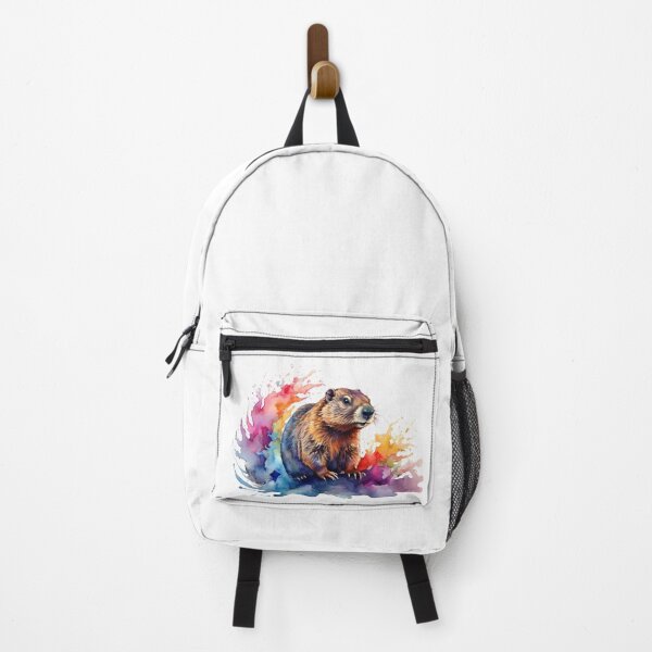 Item preview, a marmot as a digital watercolor designed and sold by Rose Design & Photos.