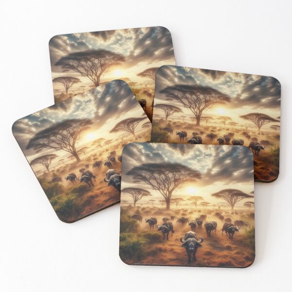 Item preview, Herd of Buffalo designed and sold by BonoloStore.