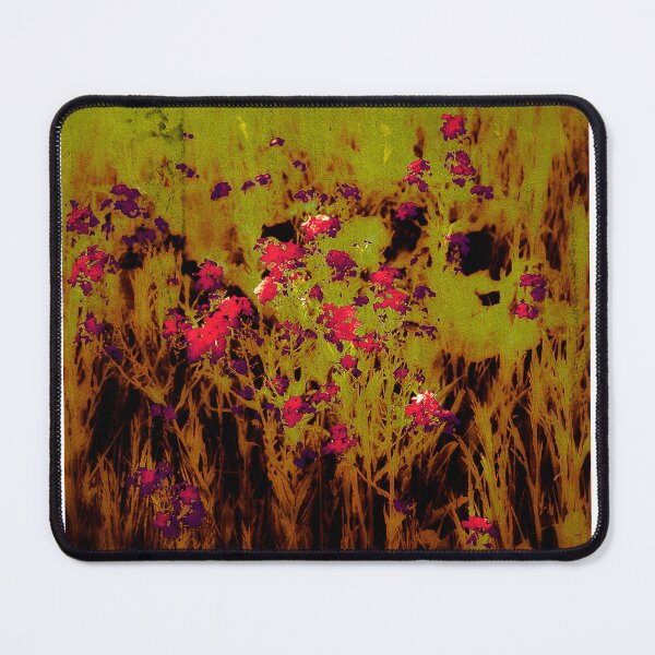 Item preview, Red flowers in burnt medow designed and sold by bkgfoto.