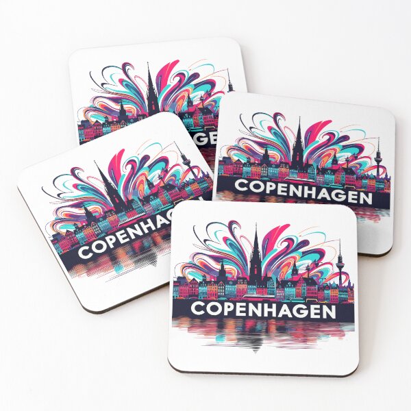 Item preview, Copenhagen capital Denmark gift designed and sold by Pineapple-Tree.