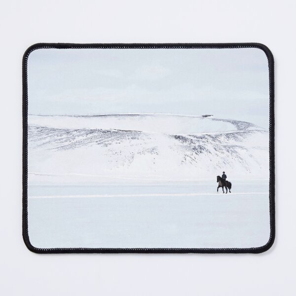 Item preview, Riding on a frozen lake designed and sold by elisainiceland.