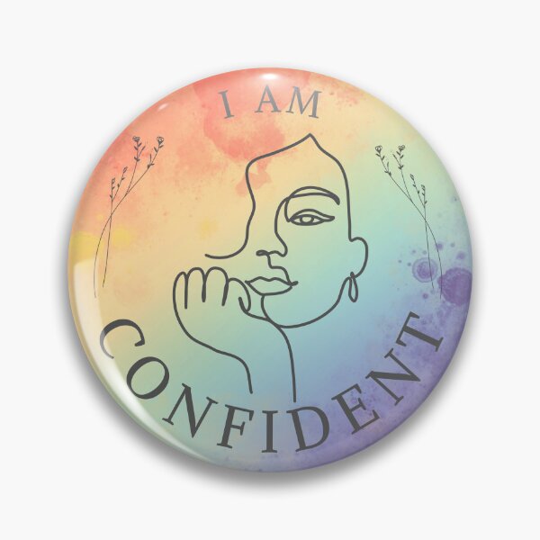 Item preview, Embrace your strength with our 'I Am Confident' collection, inspiring self-belief every day. designed and sold by rajenrishi.
