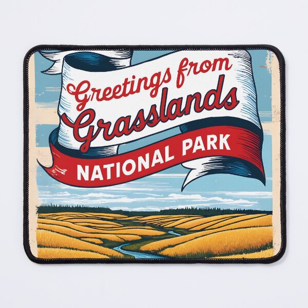 Item preview, Grasslands National Park Canada Post Card designed and sold by TravelPostcardGems.