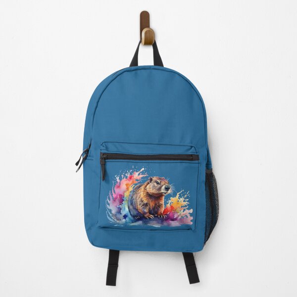 Item preview, a marmot as a digital watercolor designed and sold by Rose Design & Photos.