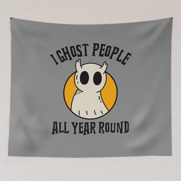 Item preview, I Ghost People All Year Round designed and sold by 87-Aesthetics.