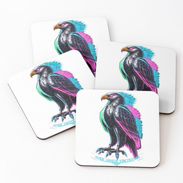 Item preview, Cyberpunk Eagle: Rise Above the Future designed and sold by Maverick Spirit.