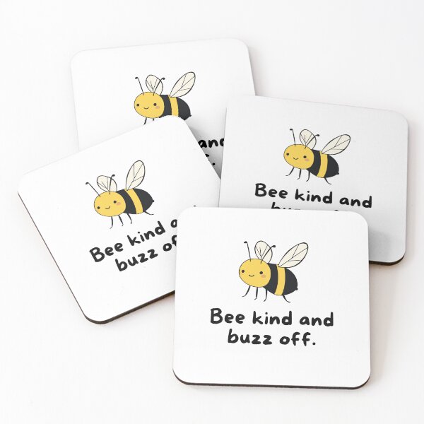 Item preview, Bee Kind And Buzz Off designed and sold by wildvibe.