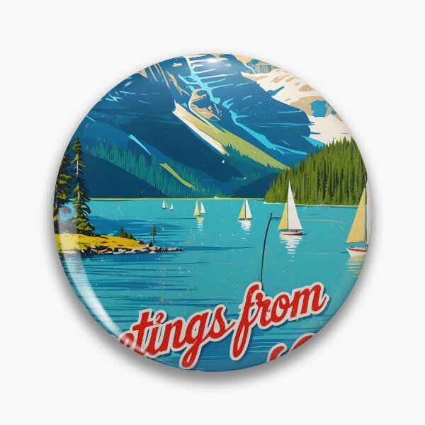 Item preview, Waterton National Park Canada Post Card designed and sold by TravelPostcardGems.