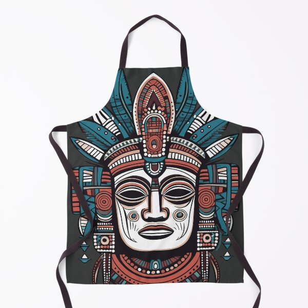 Item preview, Aztec Black Eyes | Gods & Masks Collection designed and sold by monkeybusiness.pt.
